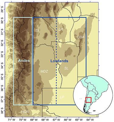 Water Resources Change in Central-Western Argentina Under the Paris Agreement Warming Targets